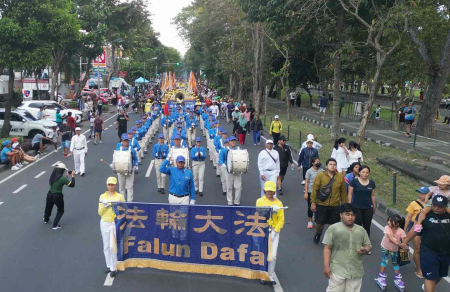 反迫害25年 印度尼西亞法輪功團體舉行系列活動